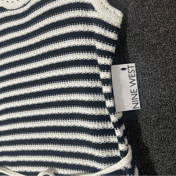 Nine West Crocheted Black and White Dress, Women’s XL - Picture 6 of 11